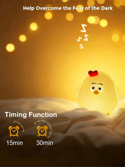 L LOHAS LED bedside night light with two brightness levels for calm bedtimes