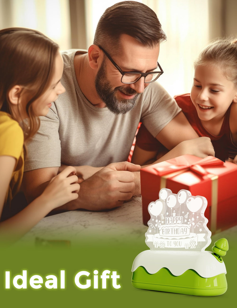 L LOHAS LED kid-friendly gift with playful design and soft glow.