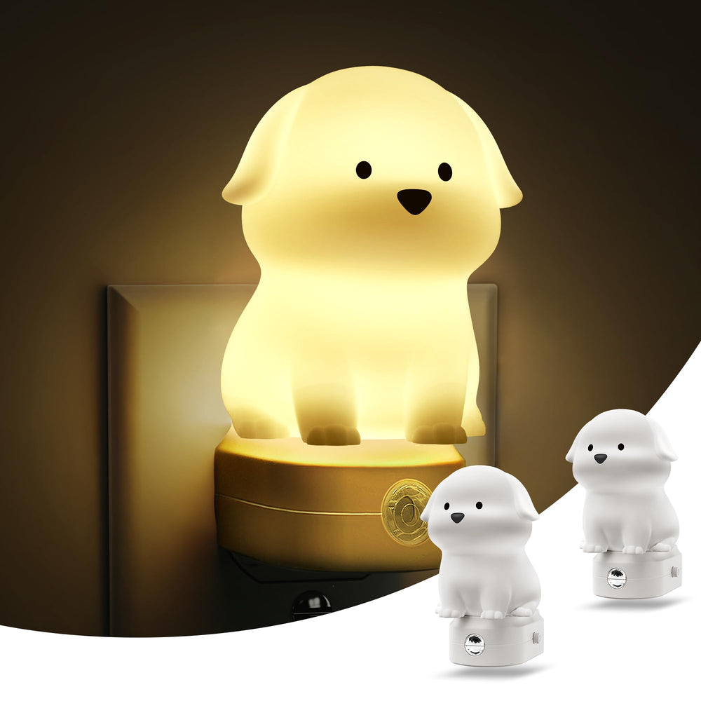 L LOHAS LED puppy night light 3D cute design offers gentle warmth for bedtime routines