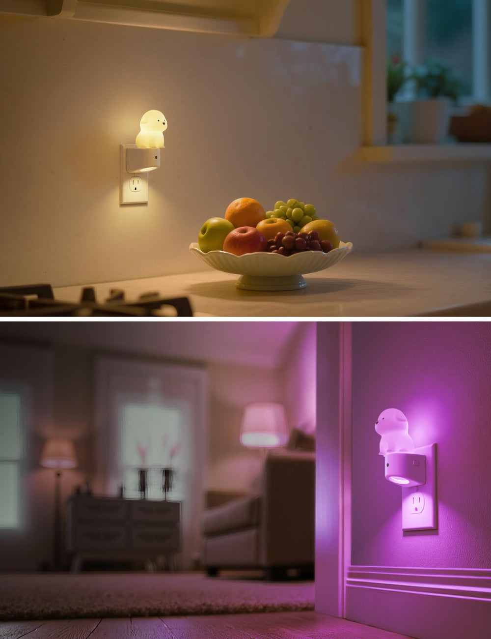 L LOHAS LED 3000K soft white mode provides gentle illumination for reading.