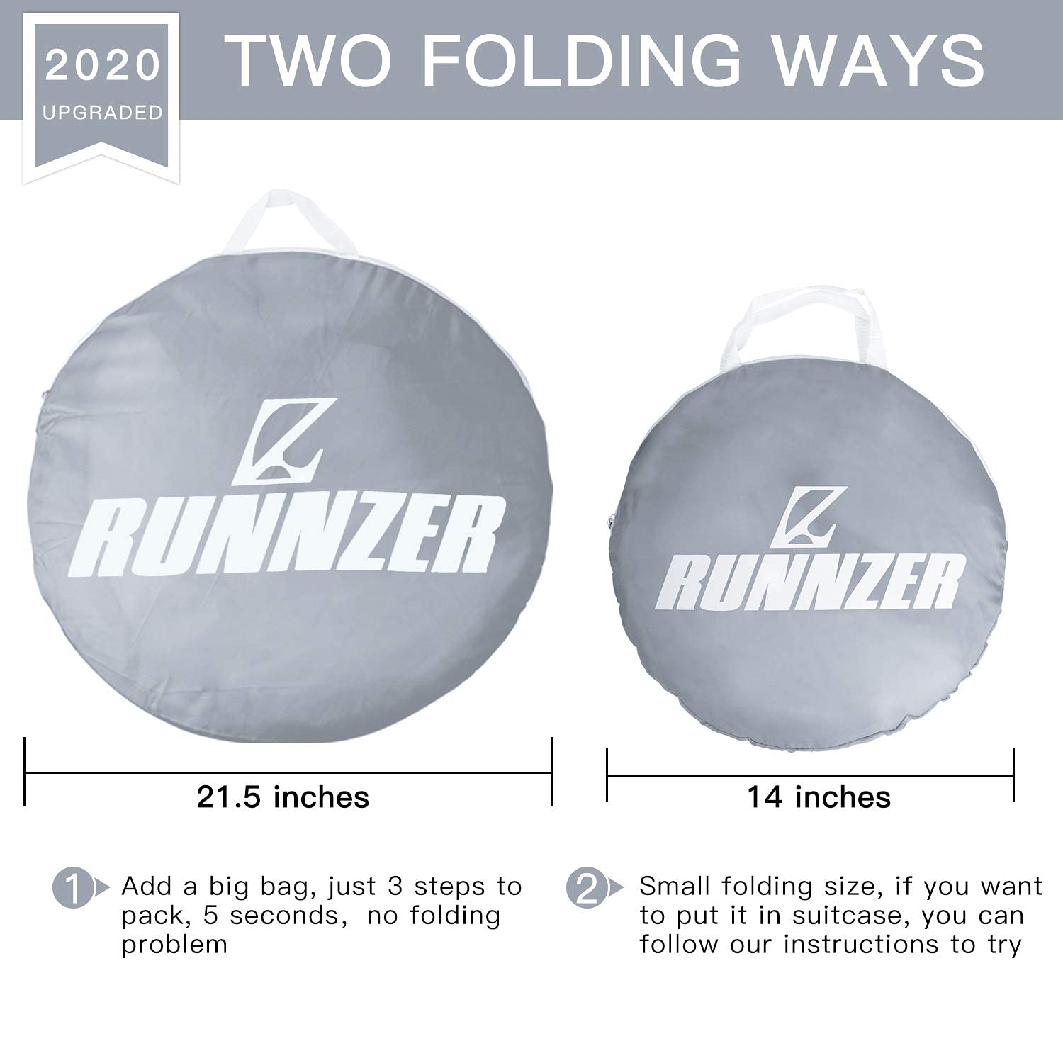 L RUNNZER crib tent climb-out protection keeps toddlers contained.