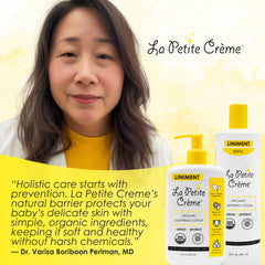 La Petite Creme eco-friendly diaper care supports cloth and disposable diaper routines.