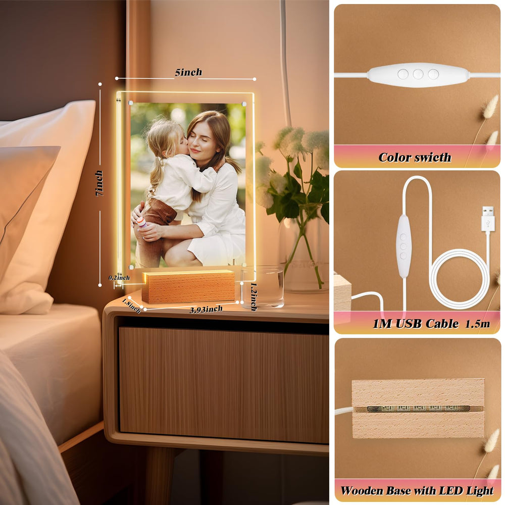 laapee UV-protected acrylic keeps photos looking vibrant longer