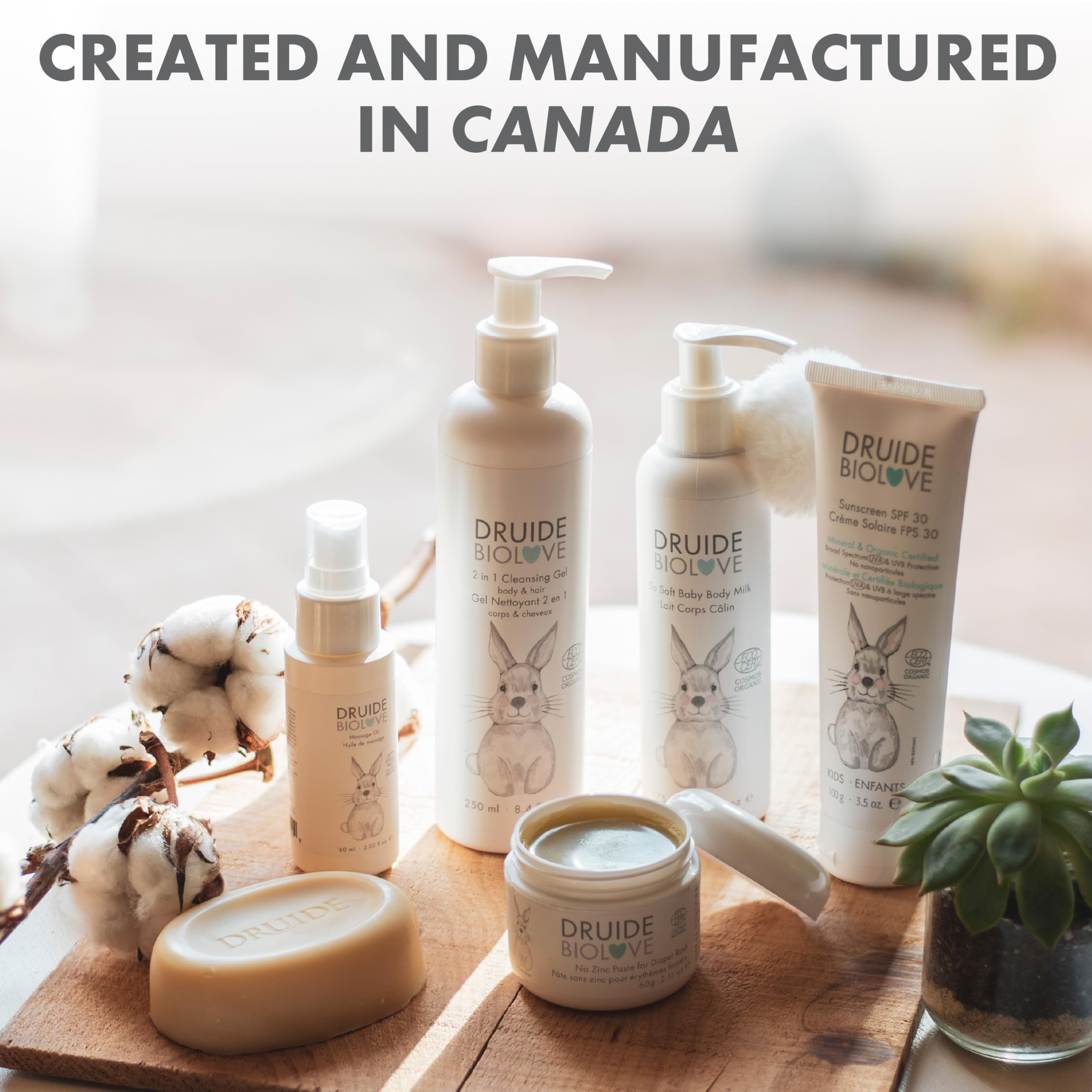 BioLove ingredients profile featuring chamomile, orange, star anise notes.