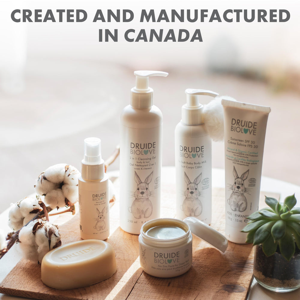 BioLove ingredients profile featuring chamomile, orange, star anise notes.
