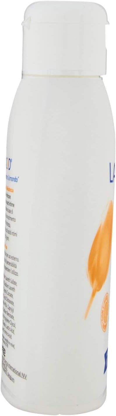 Three-pack display showing convenient daily use with Lactacyd Femina.