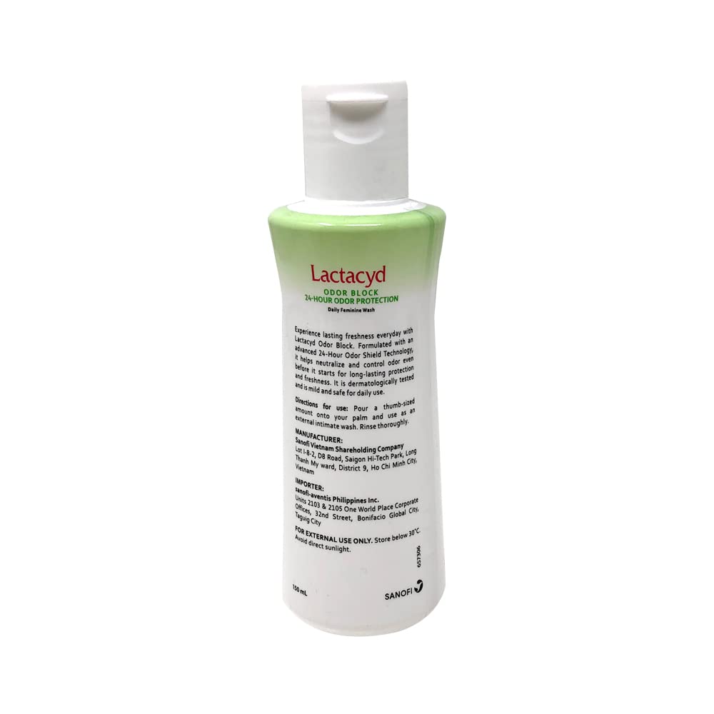 Lactacyd Fresh foam applied to skin during cleansing.
