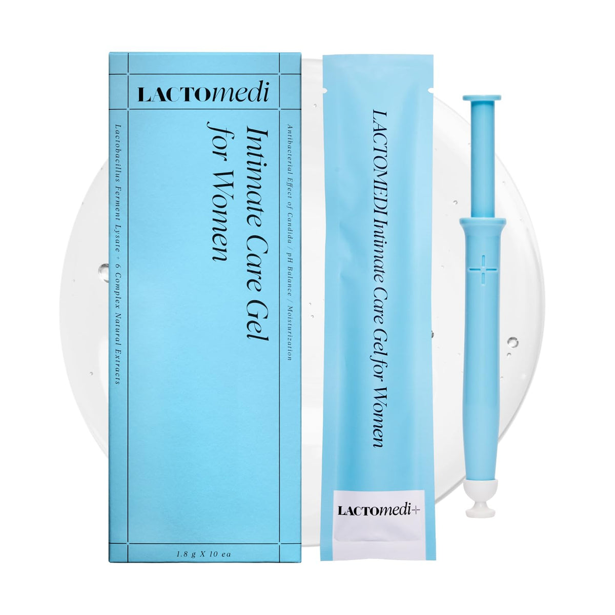 LACTOMEDI box showing a 10-day care pack for convenient daily use