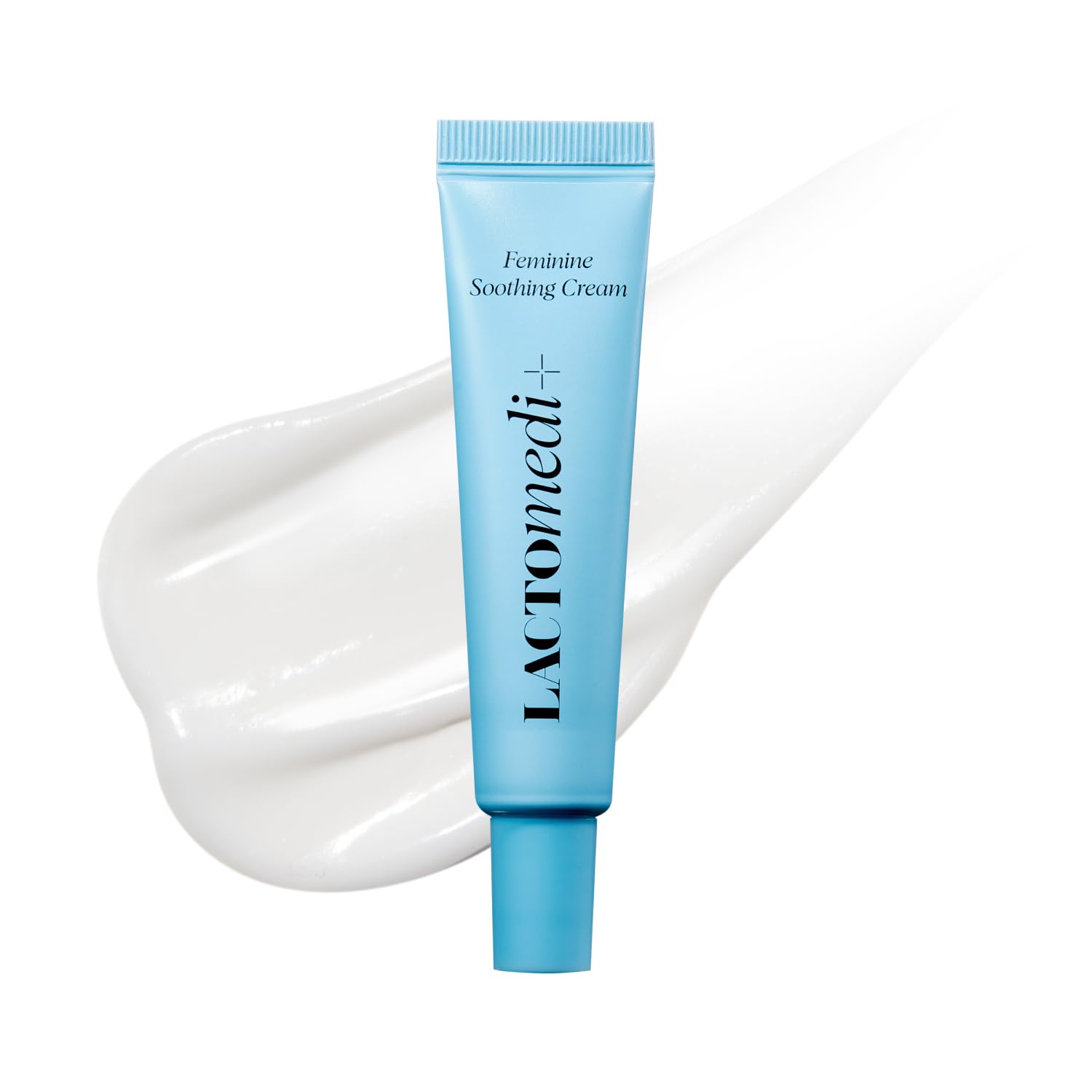 LACTOMEDI Feminine Soothing Cream bottle ready for on-the-go comfort.