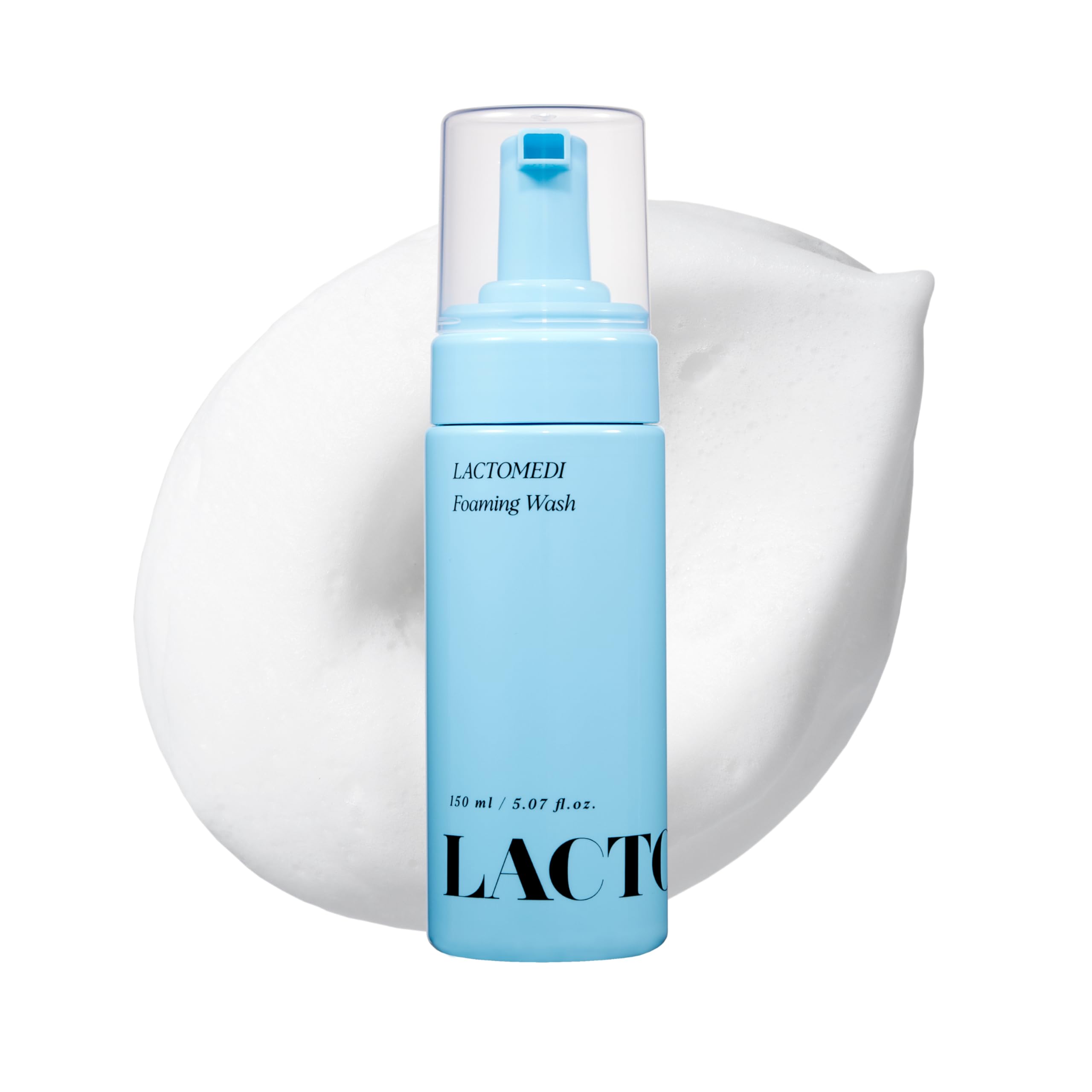LACTOMEDI Feminine Wash pump bottle for easy daily cleansing