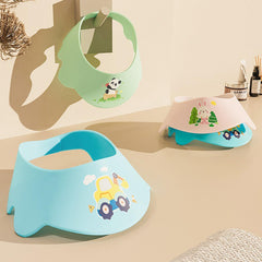 LADES Baby Shower Cap Shield wide brim blocks water from eyes