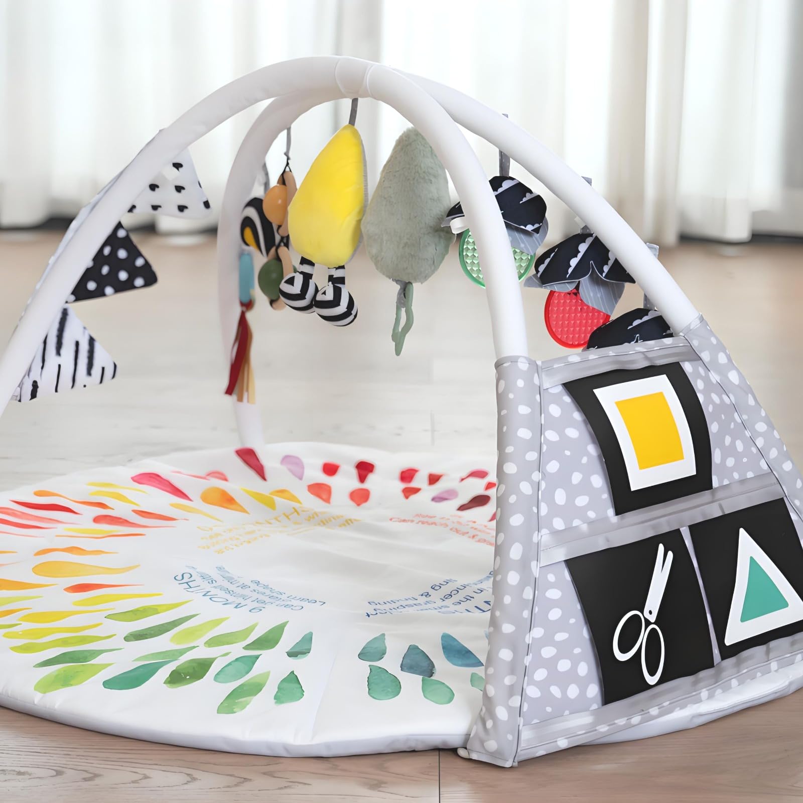LADIDA easy setup and foldable design for quick room-to-room play.