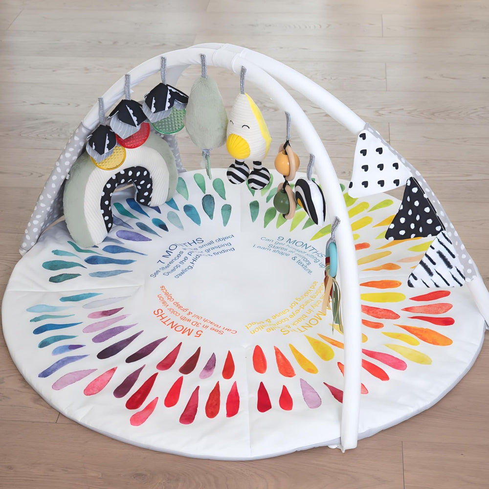 LADIDA removable rings for versatile use on crib or stroller.