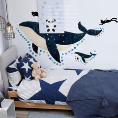 Ladinimo Ocean animals wall decals add color and charm to playrooms and classrooms.
