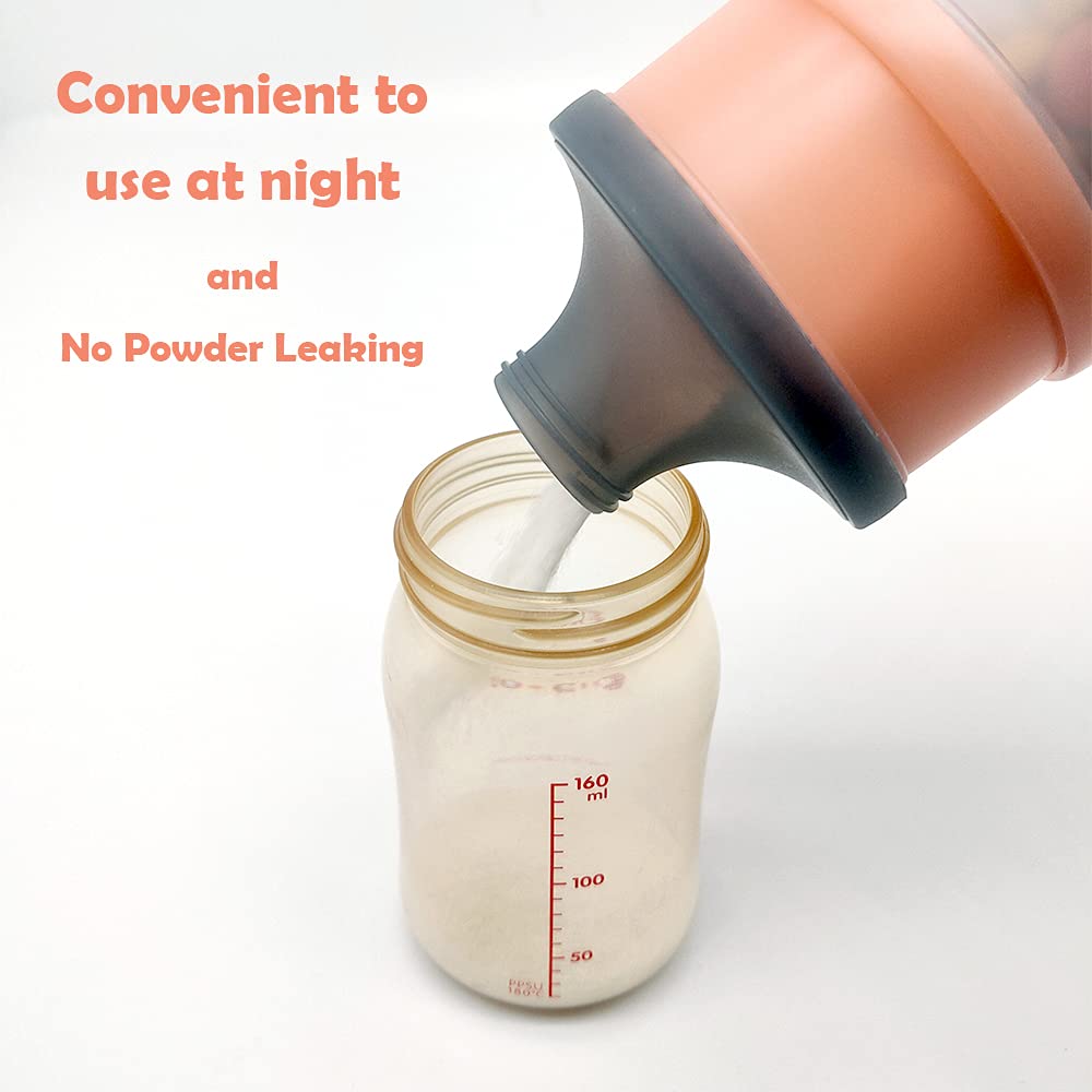 LADISO Baby Formula Dispenser portable carry design fits in a mommy bag