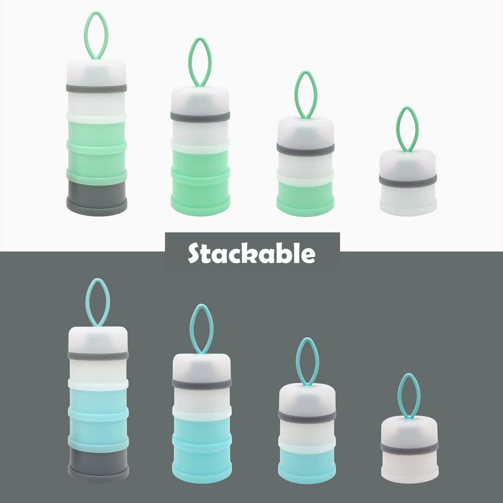 LADISO snack container used for storing fruits and baby snacks during travel.