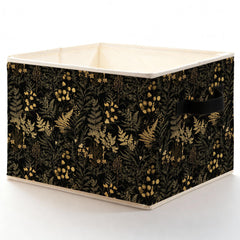 LADOCK storage bin with fern pattern for neat living spaces.
