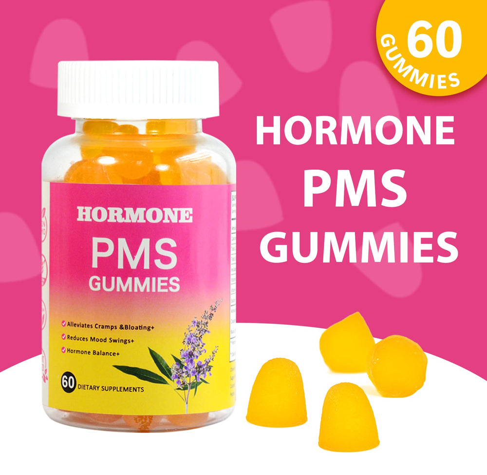 Laicuherb PMS Gummies ingredients chart showing chasteberry.