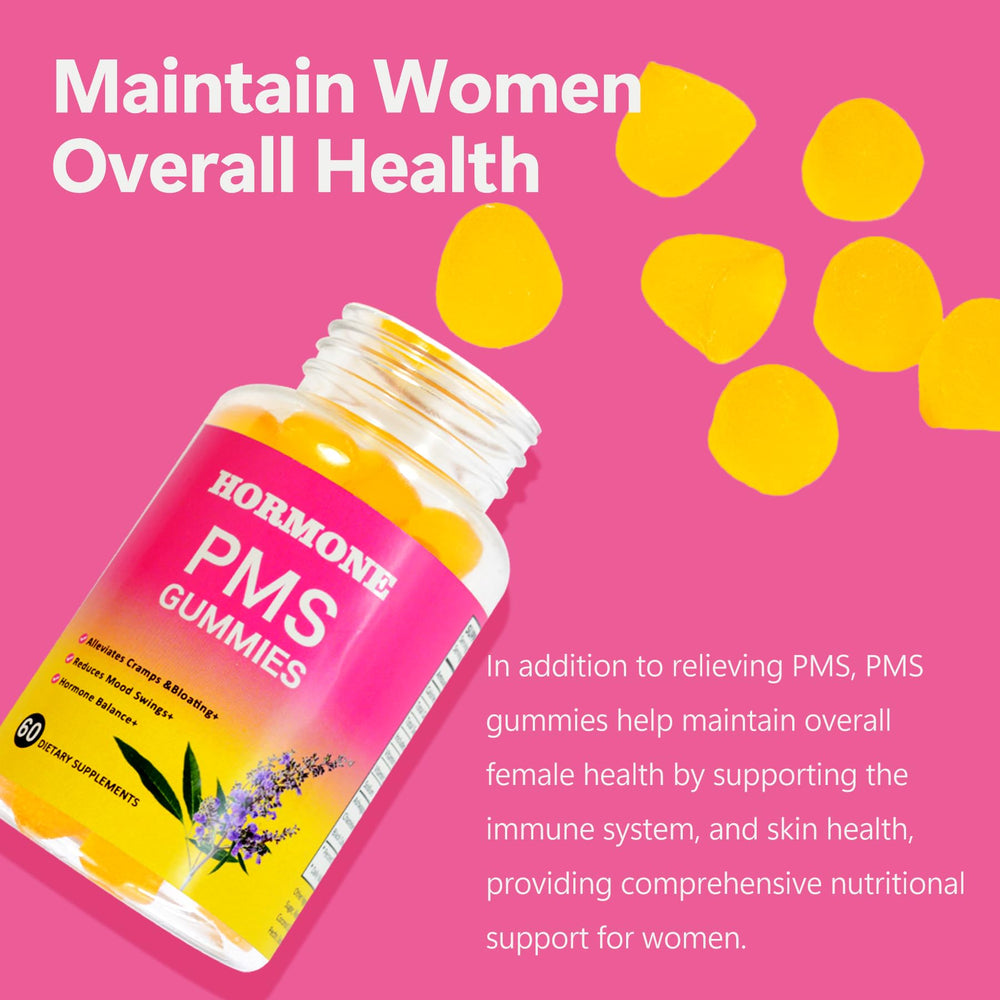 Laicuherb PMS Gummies are vegan and gluten-free.