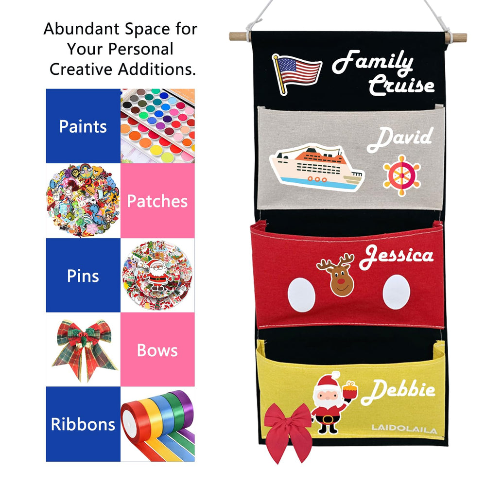 LAIDOLAILA Fish Extender with vibrant designs adds festive cabin flair