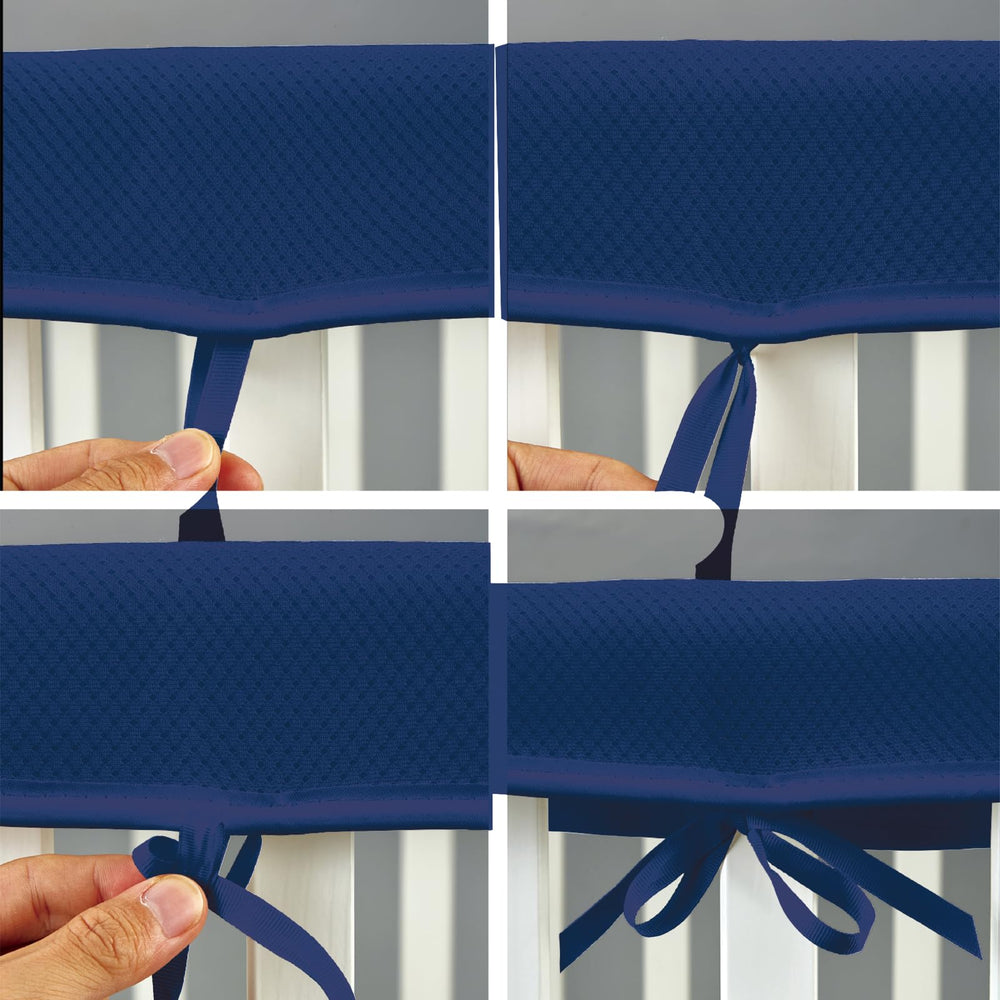 Laifarkost teething covers blue packaged for convenient storage and quick setup.