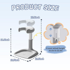 Laigoldana baby shower head holder keeps water easily within reach.