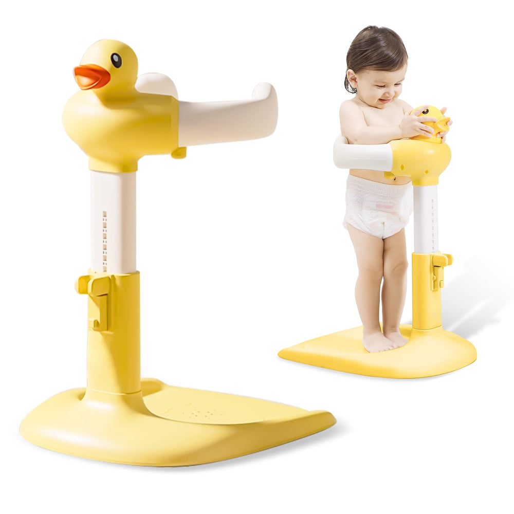 Laigoldana baby shower stand with anti-slip base for stable bathing