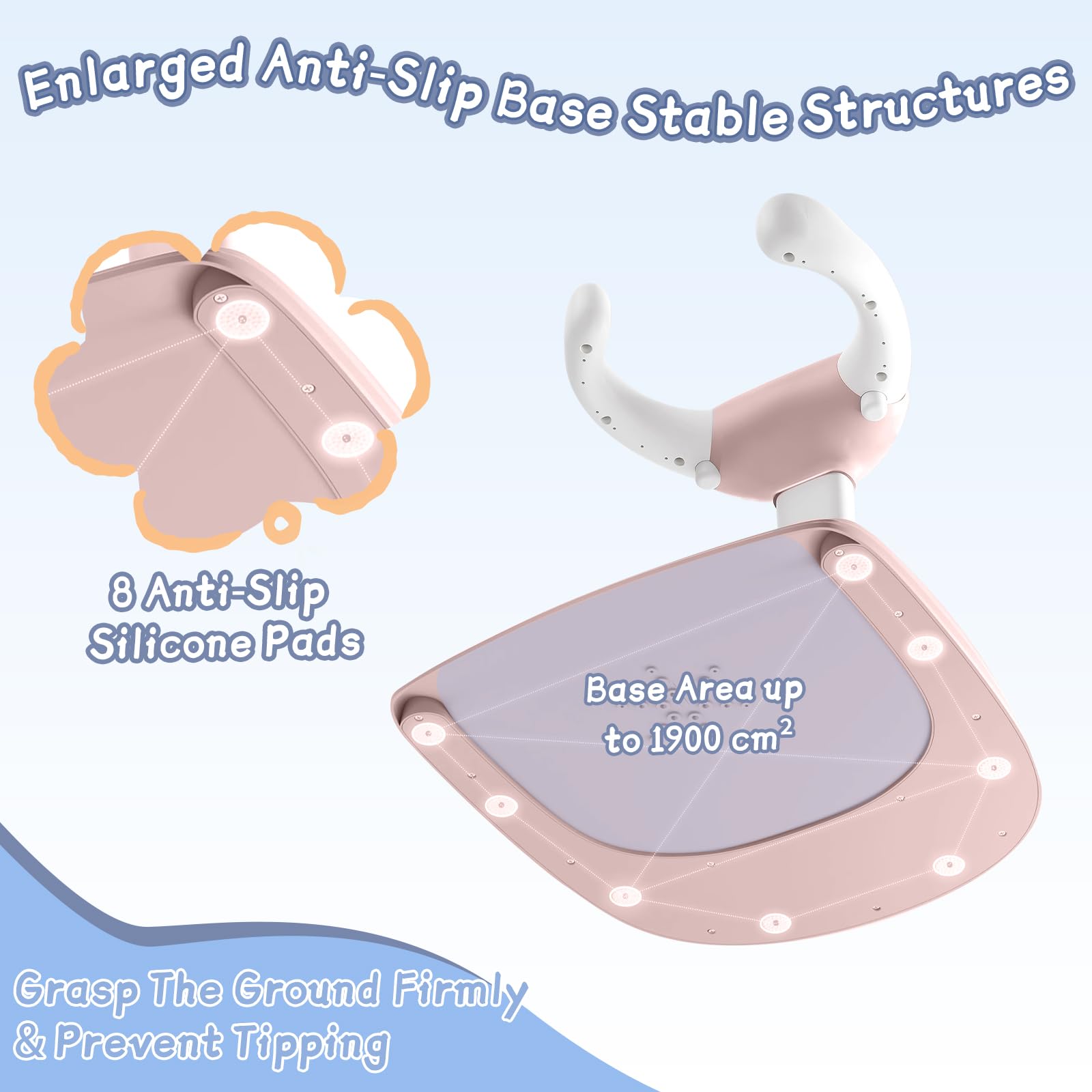 Laigoldana three-stage installation for quick setup and storage.