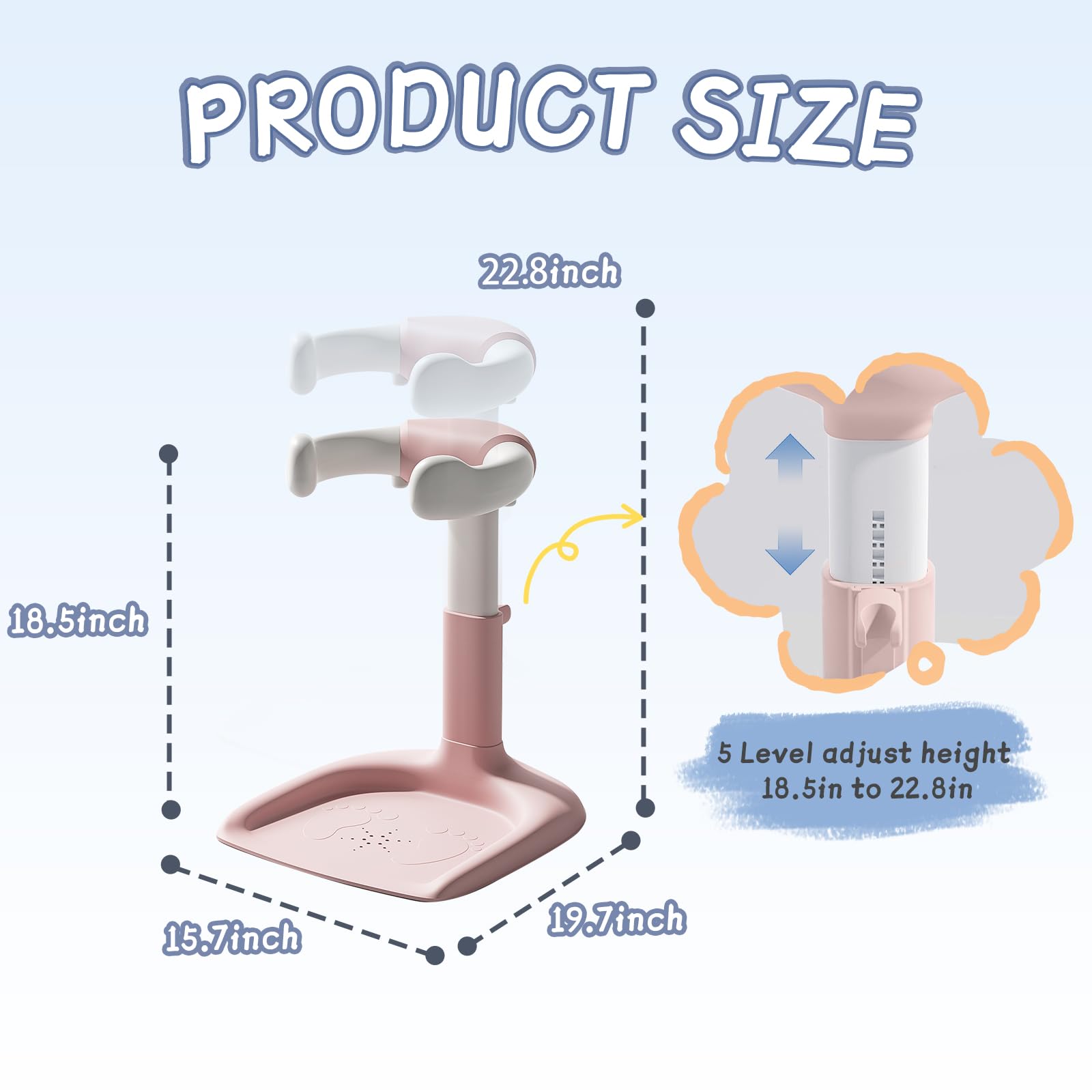 Laigoldana ergonomic design supports baby with a gentle 360 hug.