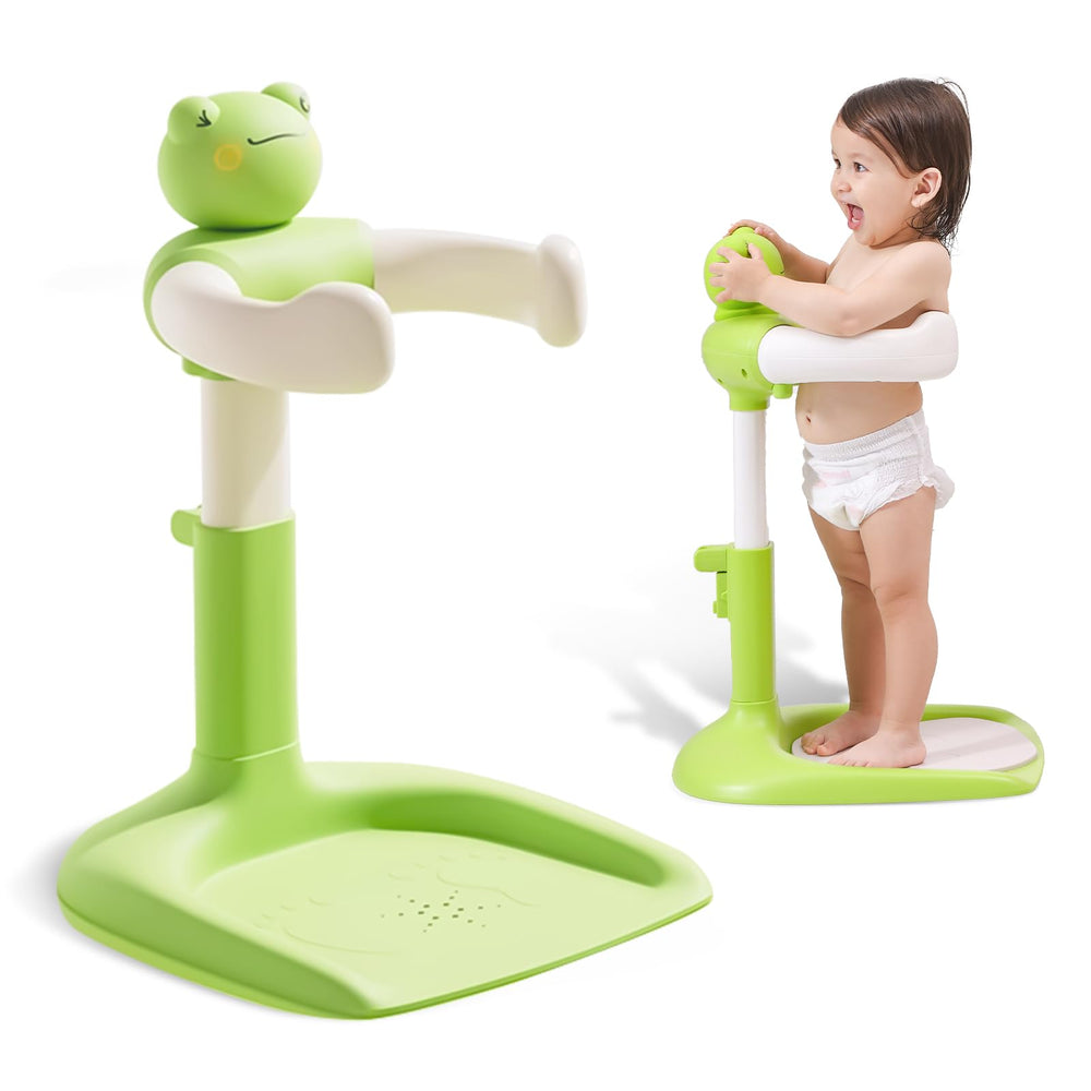 Laigoldana baby shower stand green for hands-free infant bath support