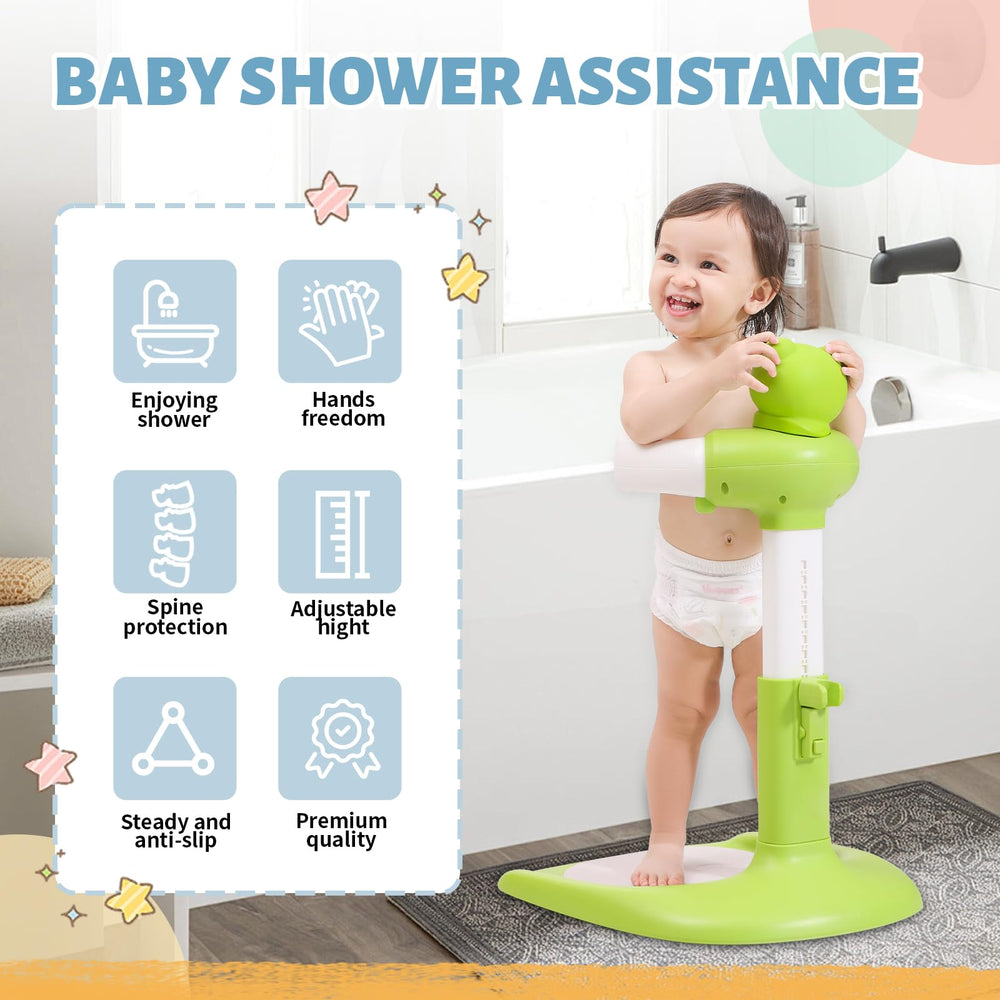 Laigoldana multi-functional bath stand aids diaper changes and lotions
