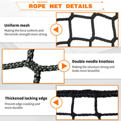 LAKNUAL rope net for pets and toys keeps play areas tidy and safe.