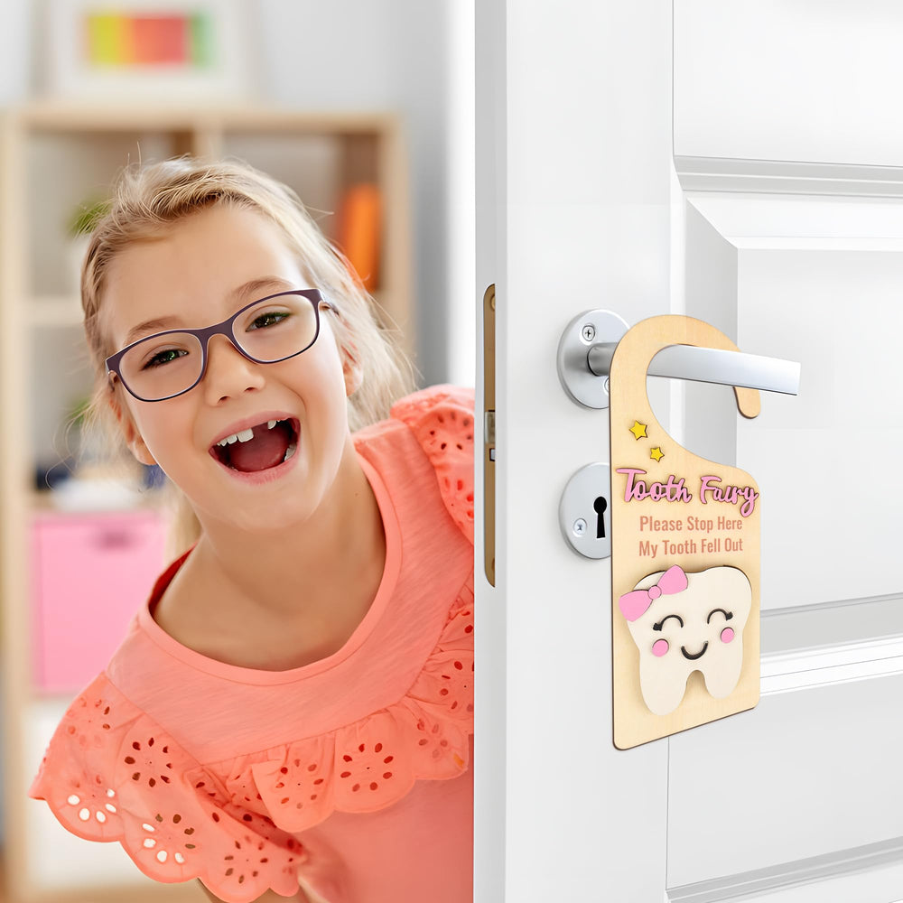LALADUCK pink keepsake gift for lost teeth that sparks anticipation