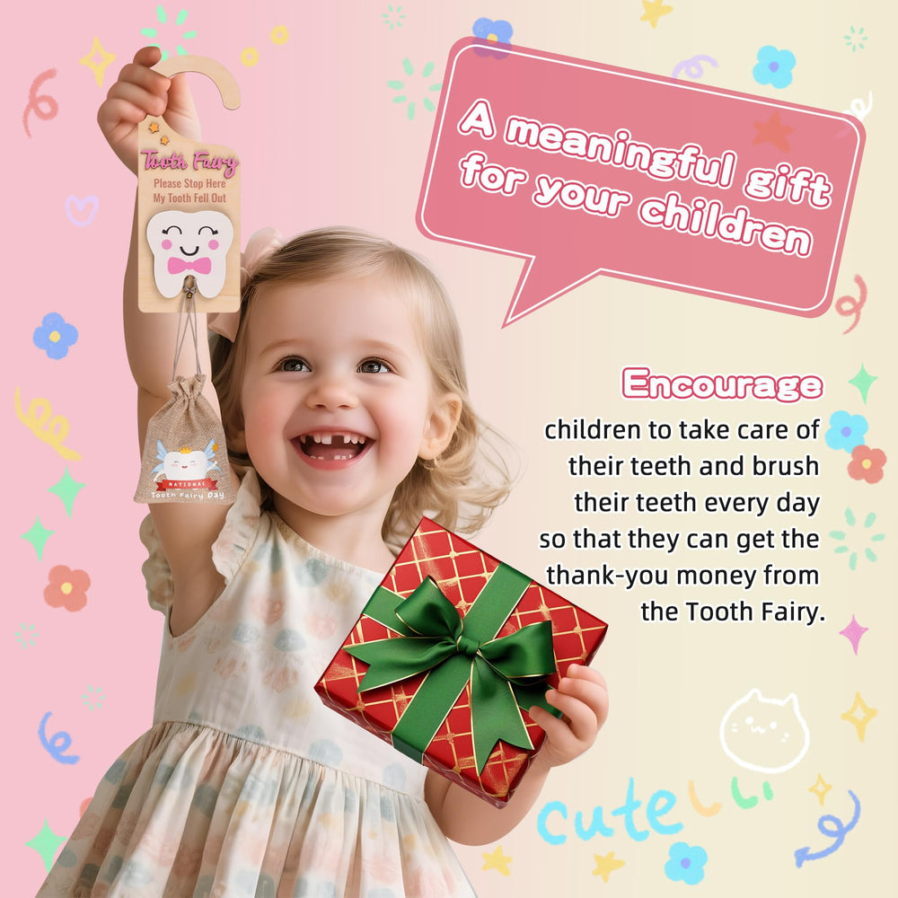LALADUCK tooth fairy gift set ready for gifting