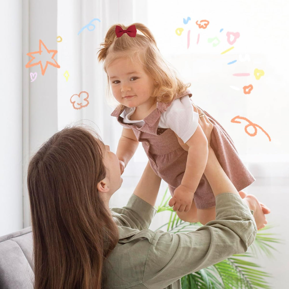 LALAURA two bows per color offer versatile styling options