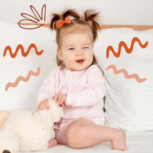 LALAURA 1-6-inch elastic close-up shows soft bands that minimize pulling