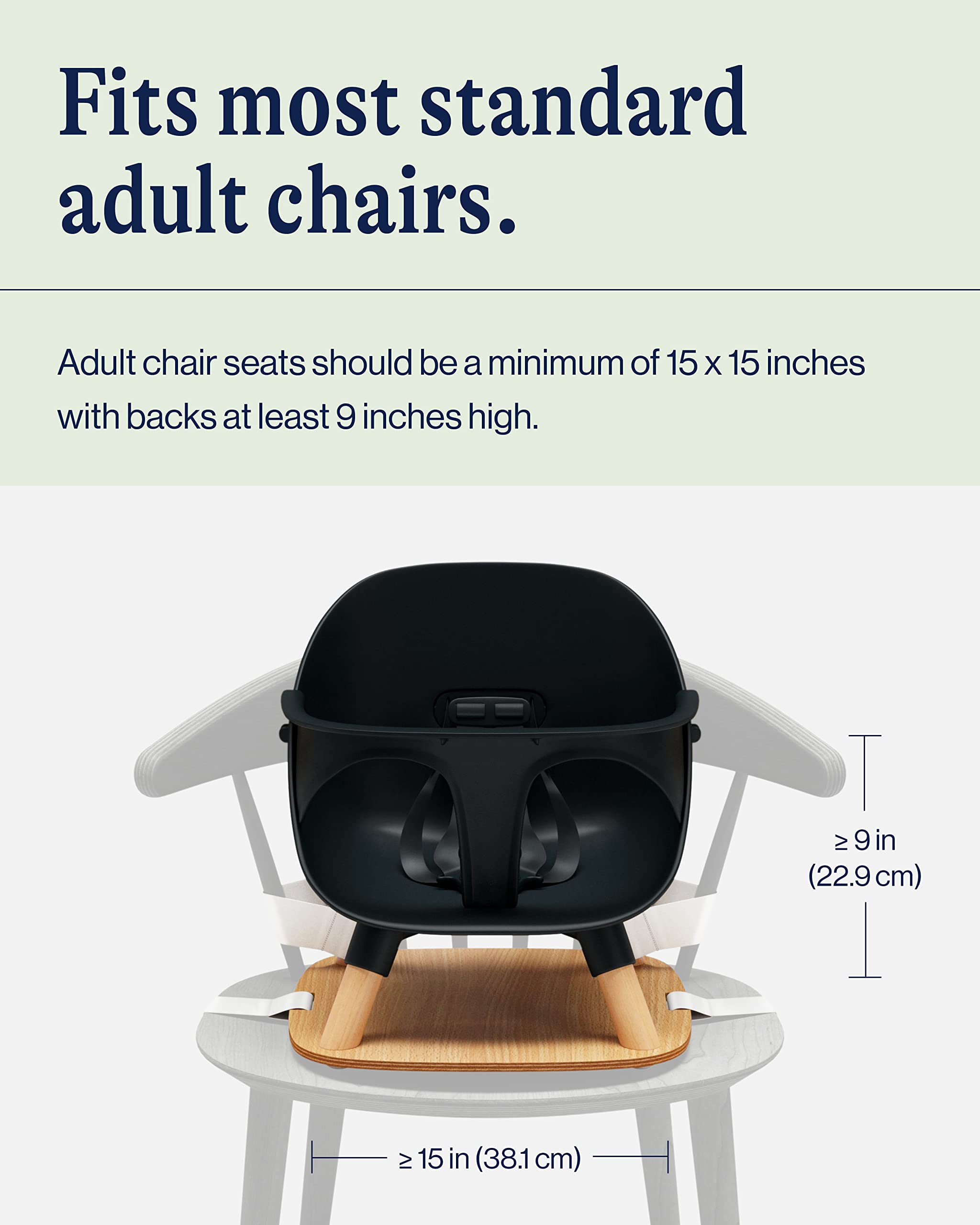 Lalo booster seat surfaces are easy to wipe clean after messes.