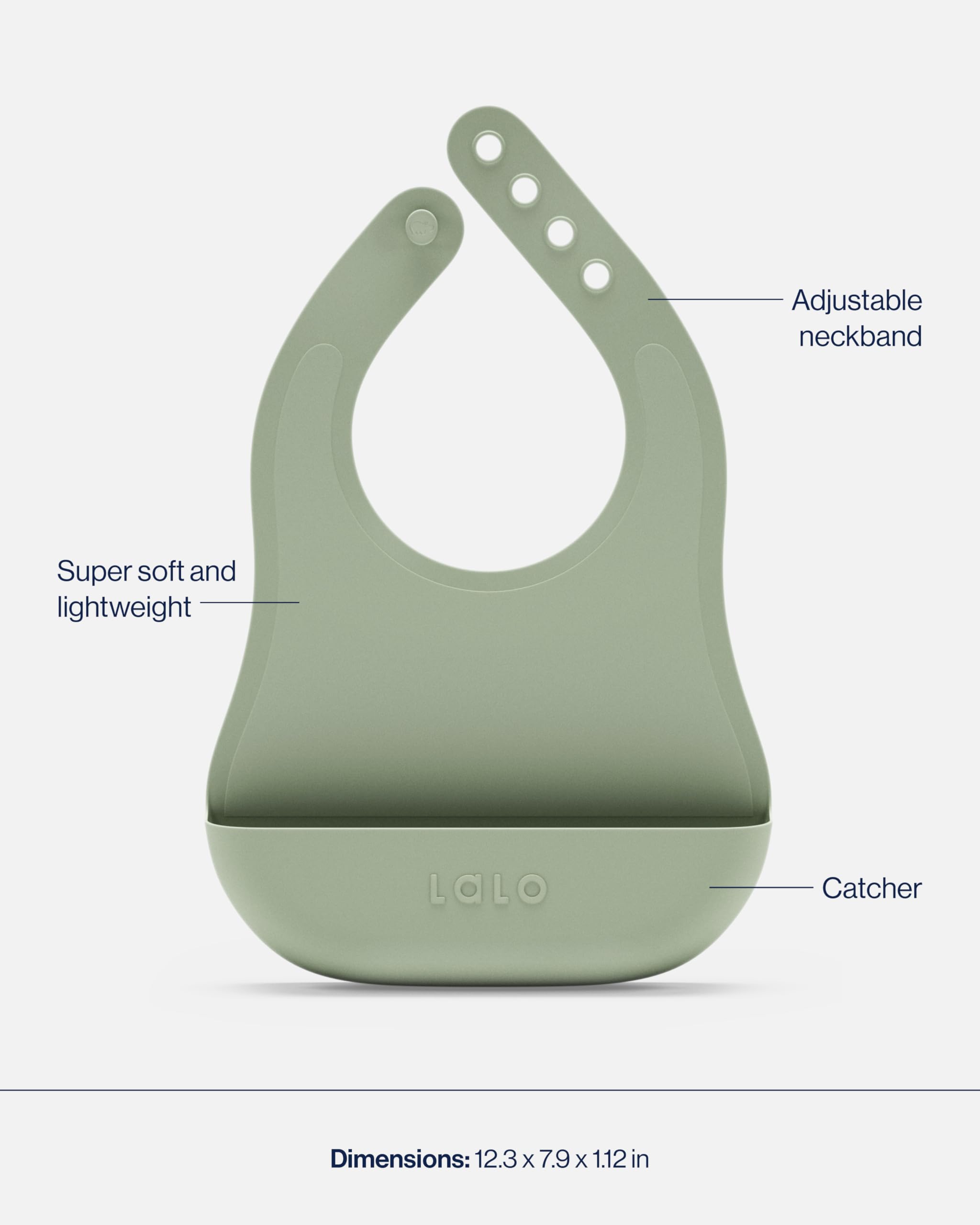 Lalo First Bites full kit sage for early feeders