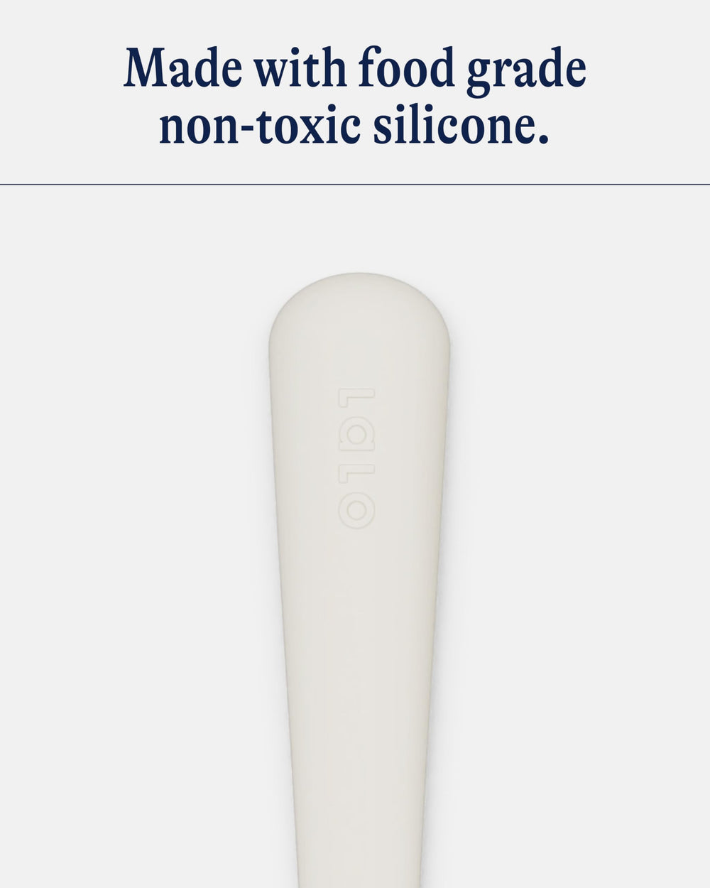 Lalo Utensils ergonomic grip supports confident eating and independence.