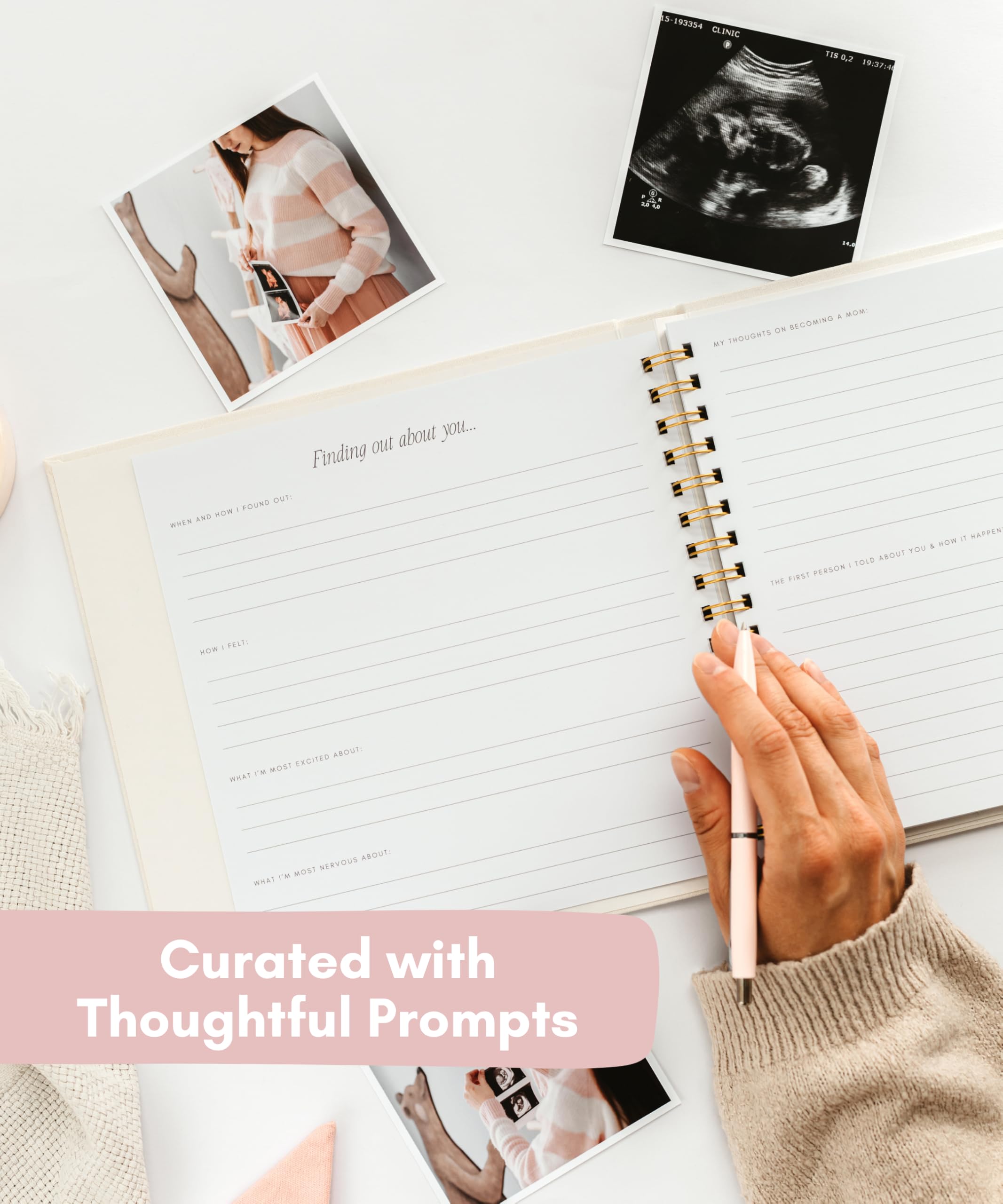 Lamare birth story section guides writing milestones and memories.