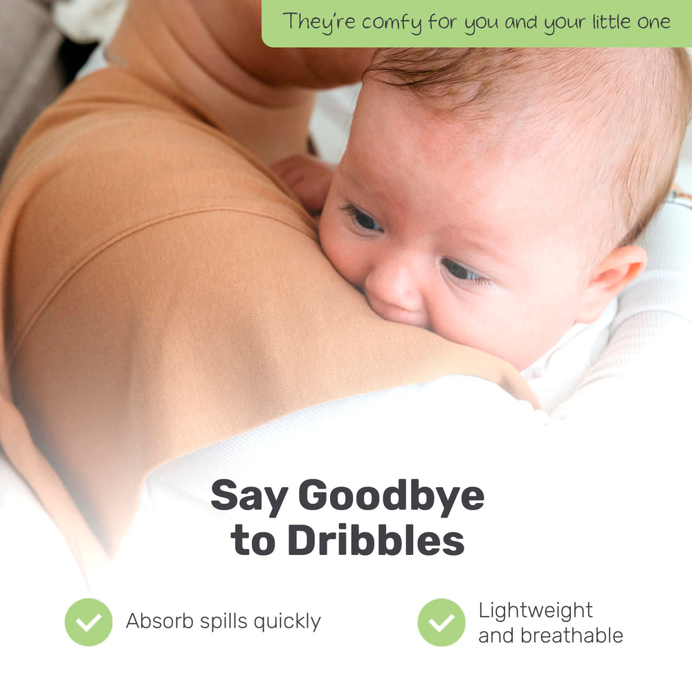 Lamb Babies Snug compact burp cloth fits easily in any diaper bag