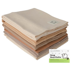 Lamb Babies Snug soft cotton burp cloth for gentle skin and mess-ready feeding