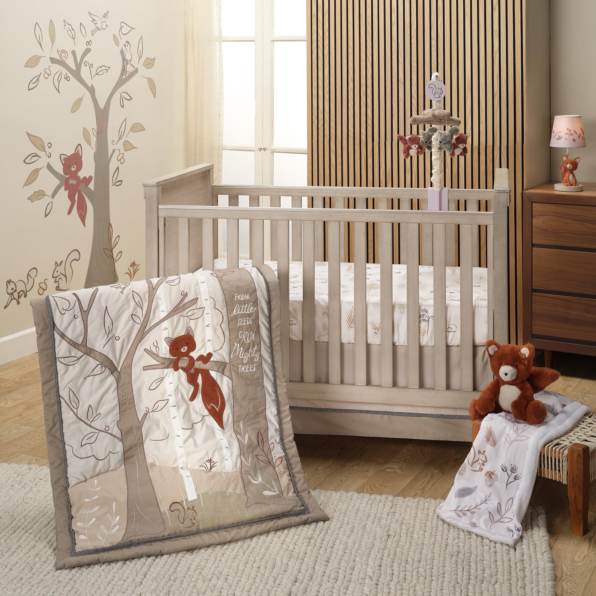 Lambs & Ivy mobile supports self-soothing and bedtime routines.