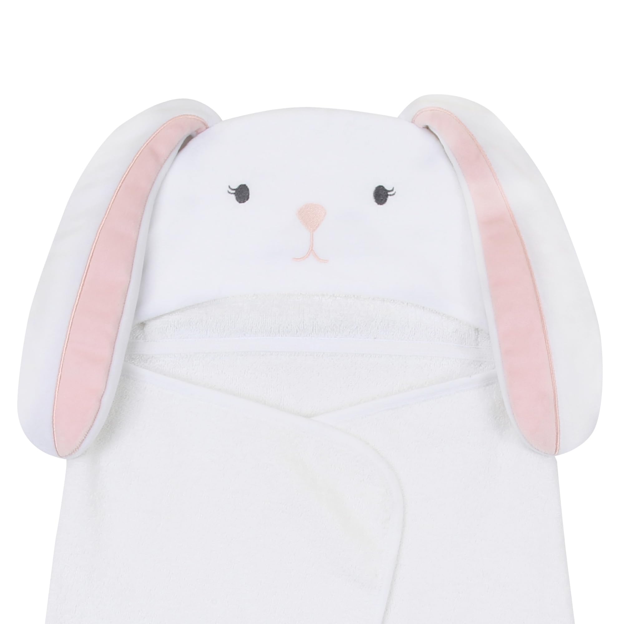 Lambs & Ivy cotton terry towel offers soft absorbent care