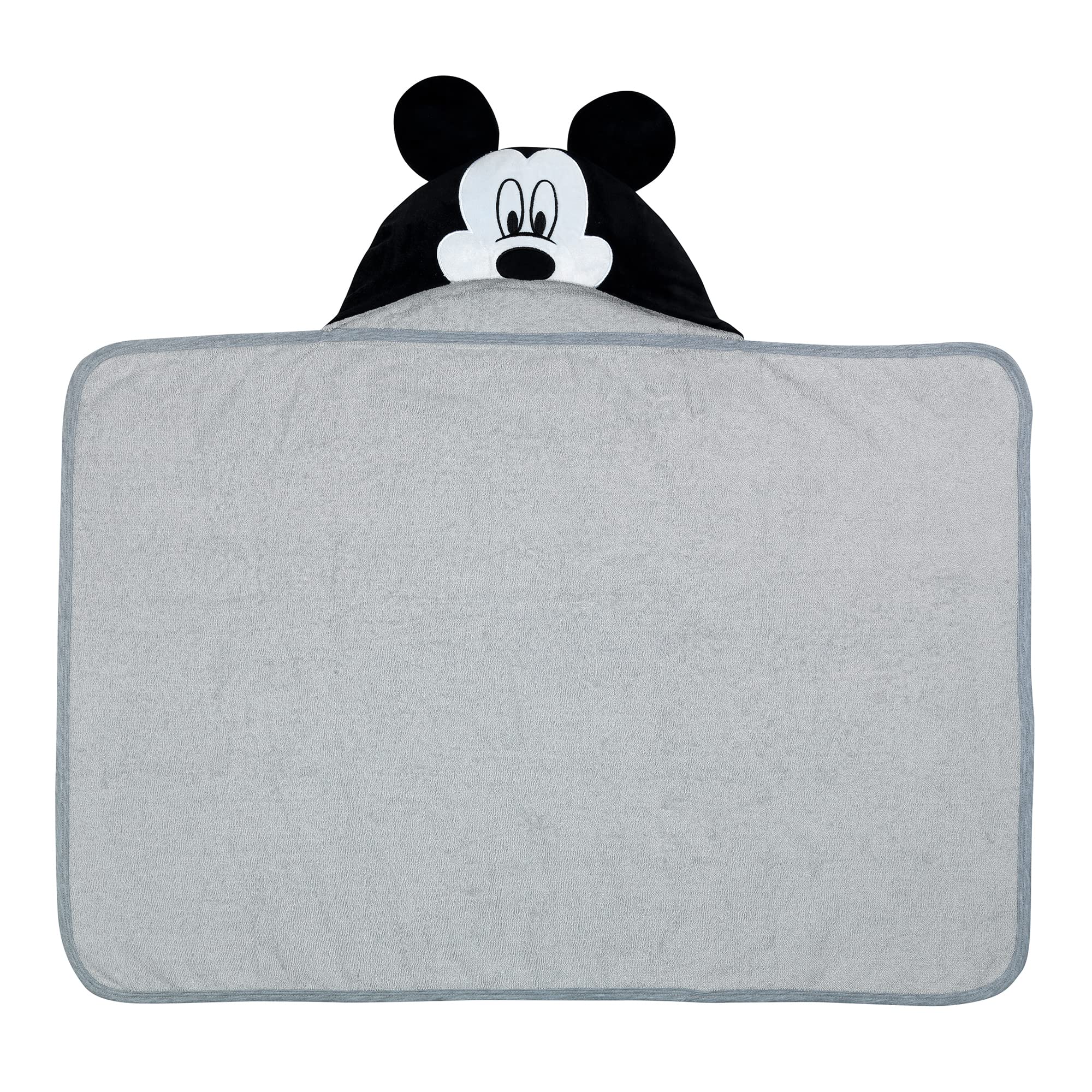 Lambs & Ivy Mickey towel packaged as a thoughtful baby shower gift.
