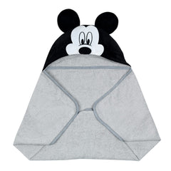 Lambs & Ivy Mickey towel detail of 100% cotton terrycloth fabric.