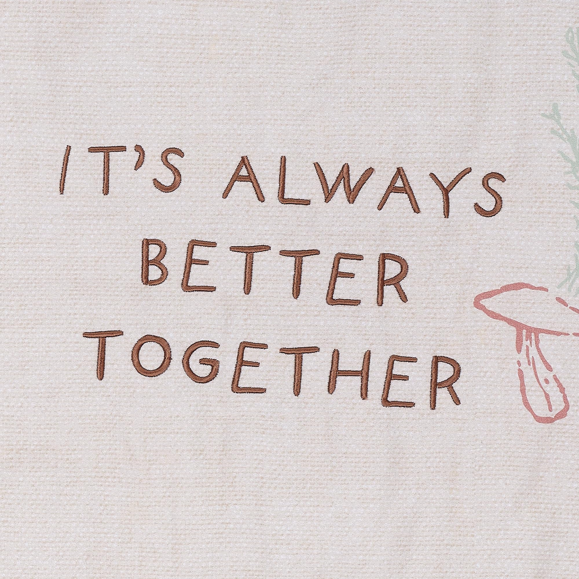 Lambs & Ivy Pooh Bear and Pals bedding set on crib display for charming nursery styling.