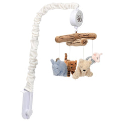 Three lullabies from Lambs & Ivy Pooh mobile play for about 20 minutes