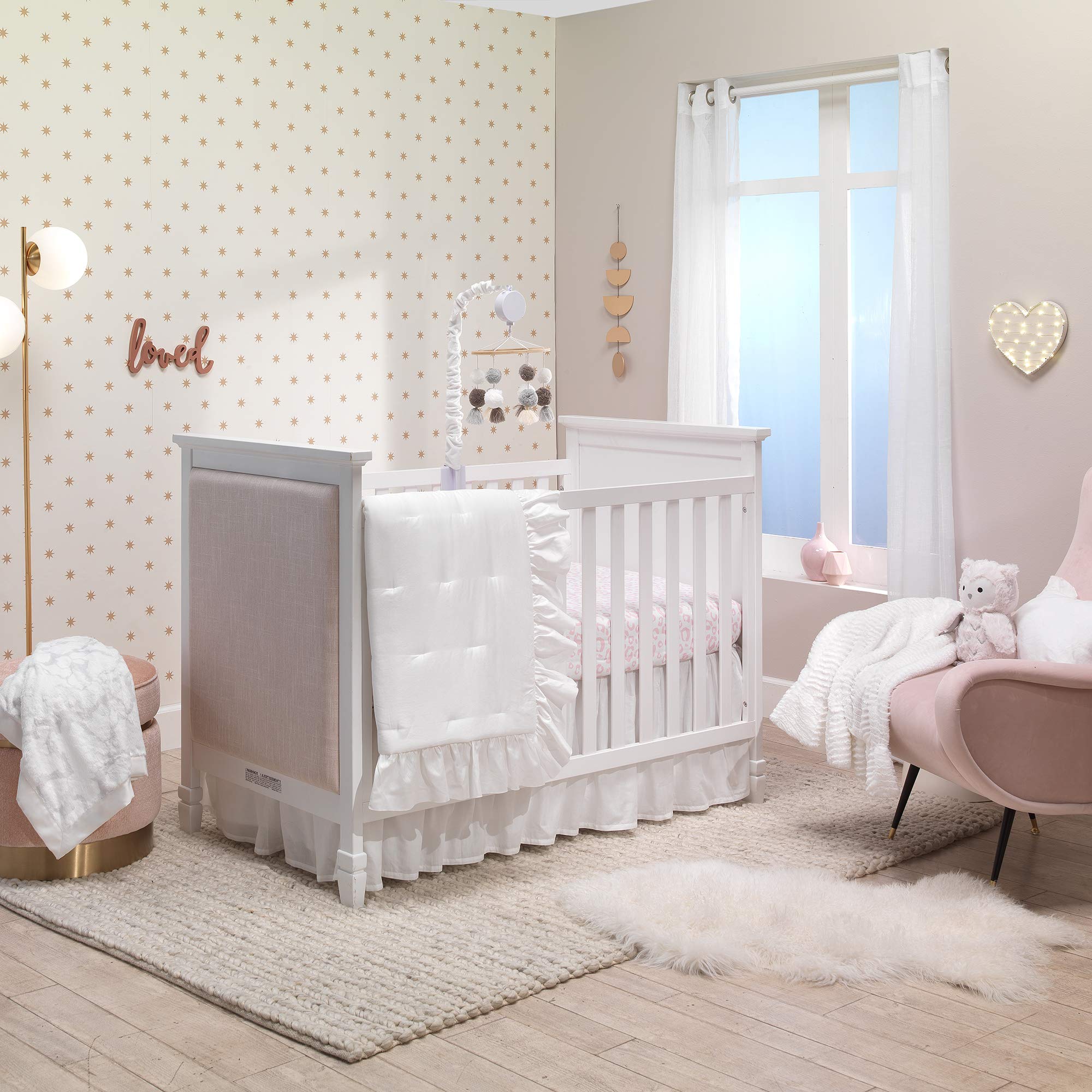 Lambs & Ivy Signature baby gift-ready blanket ideal for showers and welcoming new arrivals.