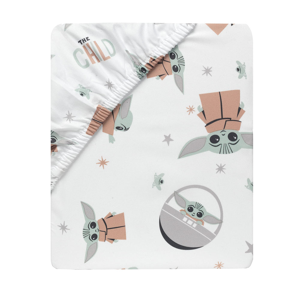Soft microfiber crib sheet with elastic edges for a secure standard crib fit